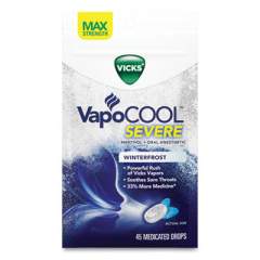 Vicks 03968 VapoCOOL Severe Sore Throat Medicated Drops