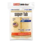 Wooster Jumbo-Koter Professional Super/Fab Removable Roller, 4.5" Synthetic Knit Fabric Roller, 0.5" Nap, Golden Yellow, 2/Pack (0RR3010044)