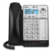 AT&T ML17928 TWO-LINE CORDED SPEAKERPHONE, BLACK/SILVER (424673)