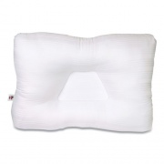 Core Products Mid-Core Cervical Pillow. Standard, 22 x 4 x 15, Firm, White (221)
