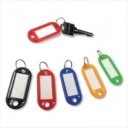 Honeywell COLORED KEY TAGS, PLASTIC, 0.9 X 2, ASSORTED, 20/PACK (2106793)