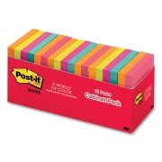 Post-it Pop-up Notes Super Sticky POP-UP 3 X 3 NOTE REFILL, CAPE TOWN, 100 SHEETS/PAD, 18 PADS/PACK (1611323)