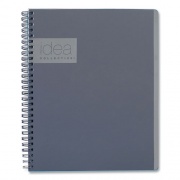 Oxford IDEA COLLECTIVE PROFESSIONAL NOTEBOOK, MEDIUM/COLLEGE RULE, GRAY COVER, 9.5 X 6.62, 80 SHEETS (2316260)