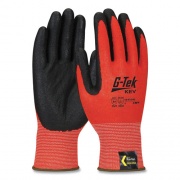G-Tek 09K1640XXL KEV Hi-Vis Seamless Knit Kevlar Gloves