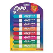 EXPO Dry Erase Marker, Broad Chisel Tip, Assorted Colors, 6/Pack (1927524)