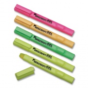 AbilityOne 7520016919223 SKILCRAFT Gel Highlighter, Assorted Ink Colors, Chisel Tip, Assorted Barrel Colors, 5/Pack