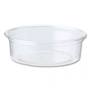 World Centric PLA Clear Cold Cups, Flat Style, 2 oz, Clear, 2,000/Carton (CPCS2SF)