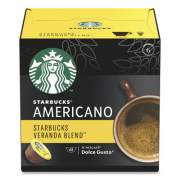 NESCAF Dolce Gusto Starbucks Coffee Capsules, Veranda Blend, 12/Box (94245BX)