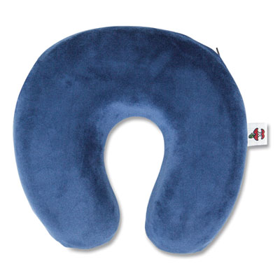 Core Products MEMORY TRAVEL CORE NECK PILLOW, STANDARD, 11 X 3 X 11, BLUE (593299)