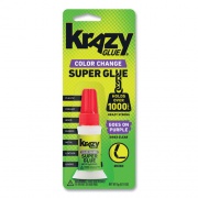 Krazy Glue Color Change Brush On Glue, 0.18 oz, Dries Clear (KG98848R)
