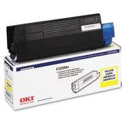 Oki 43034801 Yellow Toner (Type C6) Cartridge