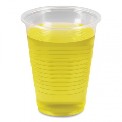 Boardwalk Translucent Plastic Cold Cups, 7 oz, Polypropylene, 25 Cups/Sleeve, 100 Sleeves/Carton (TRANSCUP7CT)