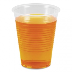 Boardwalk Translucent Plastic Cold Cups, 10 oz, Polypropylene, 10 Cups/Sleeve, 100 Sleeves/Carton (TRANSCUP10CT)