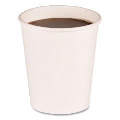 Boardwalk Paper Hot Cups, 8 oz, White, 20 Cups/Sleeve, 50 Sleeves/Carton (WHT8HCUP)