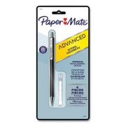 Paper Mate Advanced Mechanical Pencils, 0.7 mm, HB (#2), Black Lead, Black Barrel (2128205)