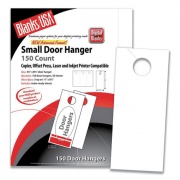 Blanks USA Small Micro-Perforated Door Hangers, 67 lb, 8.5 x 11, White, 3 Hangers/Sheet, 50 Sheets/Pack (305B6WH)