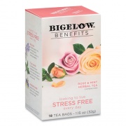 Bigelow 1027 Benefits Rose & Mint Herbal Tea Bags