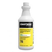 Coastwide Professional All-Purpose Cleaner 78, Citrus, 32 oz Bottle, 6/Carton (780032A)