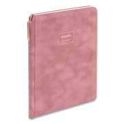 Poppin Velvet Sidekick Professional Notebook, 1 Subject, Wide/Legal Rule, Dusty Rose Cover, 8.25 x 6.25, 80 Sheets (107476)