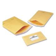 Polyair Ecolite Bubble Mailers, #000, Duraliner Bubble Lining, Square Flap, Self-Adhesive Closure, 4 x 8, Gold, 500/Carton (76000RC)