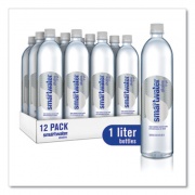 smartwater Alkaline Vaper-Distilled Ionized Water, 33.8 oz Bottle, 12/Carton (786162005335)