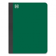 TRU RED Premium Composition Notebook, Medium/College Rule, Green Cover, 9.75 x 7.5, 100 Sheets (58345MCC)