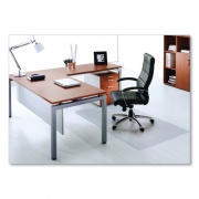 Floortex Cleartex Ultimat Polycarbonate Chair Mat for Hard Floors, 48 x 53, Clear (ER1213419ER)