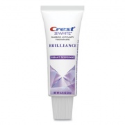 Crest 3D White Brilliance Advanced Whitening Technology + Advanced Stain Protection Toothpaste, 0.85 oz Tube (95732)