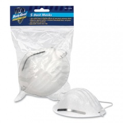 BodyGear Dust Mask, 5/Pack (13259)