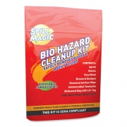 Spill Magic Biohazard Spill CleanUp, 3/4" x 6" x 9" (SMBIOHAZARD)