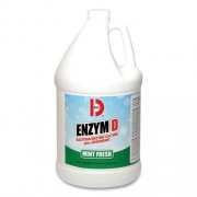 Big D Industries Enzym D Digester Deodorant, Mint, 1 gal, Bottle, 4/Carton (1504)