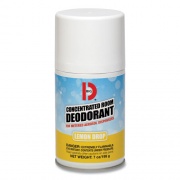 Big D Industries Metered Concentrated Room Deodorant, Lemon Scent, 7 oz Aerosol Spray, 12/Carton (451)