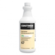 Coastwide Professional Carpet Spotter 67, Citrus Scent, 32 oz Bottle, 6/Carton (670032A)