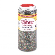 Pacon Spectra Glitter, 0.04 Hexagon Crystals, Multicolor, 16 oz Shaker-Top Jar (91790)