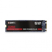 Emtec X250 Power Plus Internal Solid State Drive, 512 GB, SATA III (SSD512GX250)