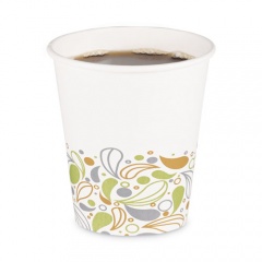 Boardwalk Deerfield Printed Paper Hot Cups, 10 oz, 20 Cups/Sleeve, 50 Sleeves/Carton (DEER10HCUP)