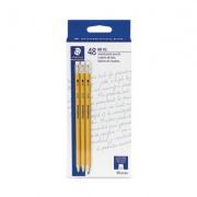 Staedtler Woodcase Pencil, HB (#2.5), Black Lead, Yellow Barrel, 48/Pack (13247C48A6)