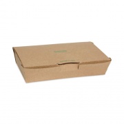 Pactiv Evergreen Earth Choice Tamper Evident Paper OneBox, 9 x 4.85 x 2, Kraft, 100/Carton (NOB02KECTE)