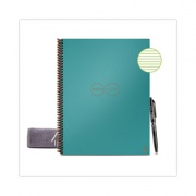 Rocketbook Core Smart Notebook, Dotted Rule, Teal Cover, 8.5 x 11, 16 Sheets (EVR2LRCCCE)