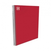 TRU RED Premium Composition Notebook, Medium/College Rule, Black Cover, 9.75 x 7.5, 100 Sheets (58342M)