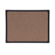 Universal Tech Cork Board, 24 x 18, Cork, Black Frame (43021)