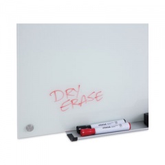 Universal Dry Erase Board, Melamine, 48 x 36, Oak Frame (43618)