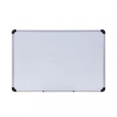 Universal Magnetic Steel Dry Erase Board, 36 x 24, White, Aluminum Frame (43733)