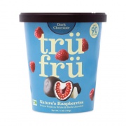 Tru Fru Nature's Hyper-Chilled Raspberries in White and Dark Chocolate, 5 oz Cup, 8/Carton, Delivered in 1-4 Business Days (90300268)