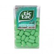 Tic Tac Breath Mints, Wintergreen, 1 oz Bottle, 12 Bottles/Box, Delivered in 1-4 Business Days (24100012)
