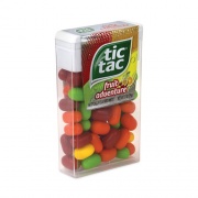 Tic Tac Fruit Adventure Mints, 1 oz Flip-Top Dispenser, 12/Pack, Delivered in 1-4 Business Days (24100014)