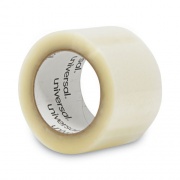Universal Clear Packaging Tape, 3" Core, 72 mm x 100 m, Clear, 24/Carton (934419)