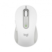 Logitech Signature M650 for Business Wireless Mouse, 2.4 GHz Frequency, 33 ft Wireless Range, Large, Right Hand Use, Off White (910006347)