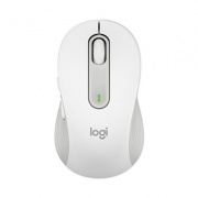 Logitech Signature M650 for Business Wireless Mouse, 2.4 GHz Frequency, 33 ft Wireless Range, Medium, Right Hand Use, Off White (910006273)