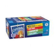 Capri Sun Fruit Juice Pouches Variety Pack, 6 oz, 40 Pouches/Pack, Delivered in 1-4 Business Days (22000593)